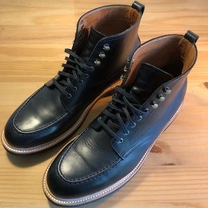 J Crew Kenton Pacer Boot 10.5 Black Leather